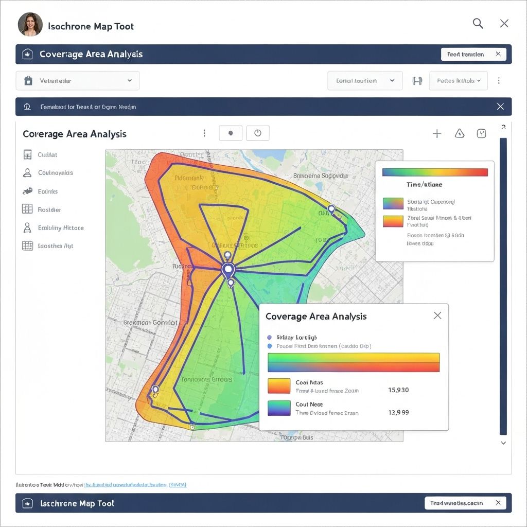 Isochrone Map Tool preview